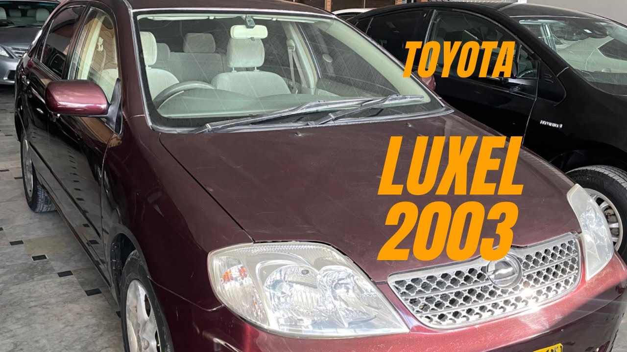 Toyota Corolla luxel 1.8 |Model 2003| 2023 auction at Galaxy motors #galaxymotors #toyota
