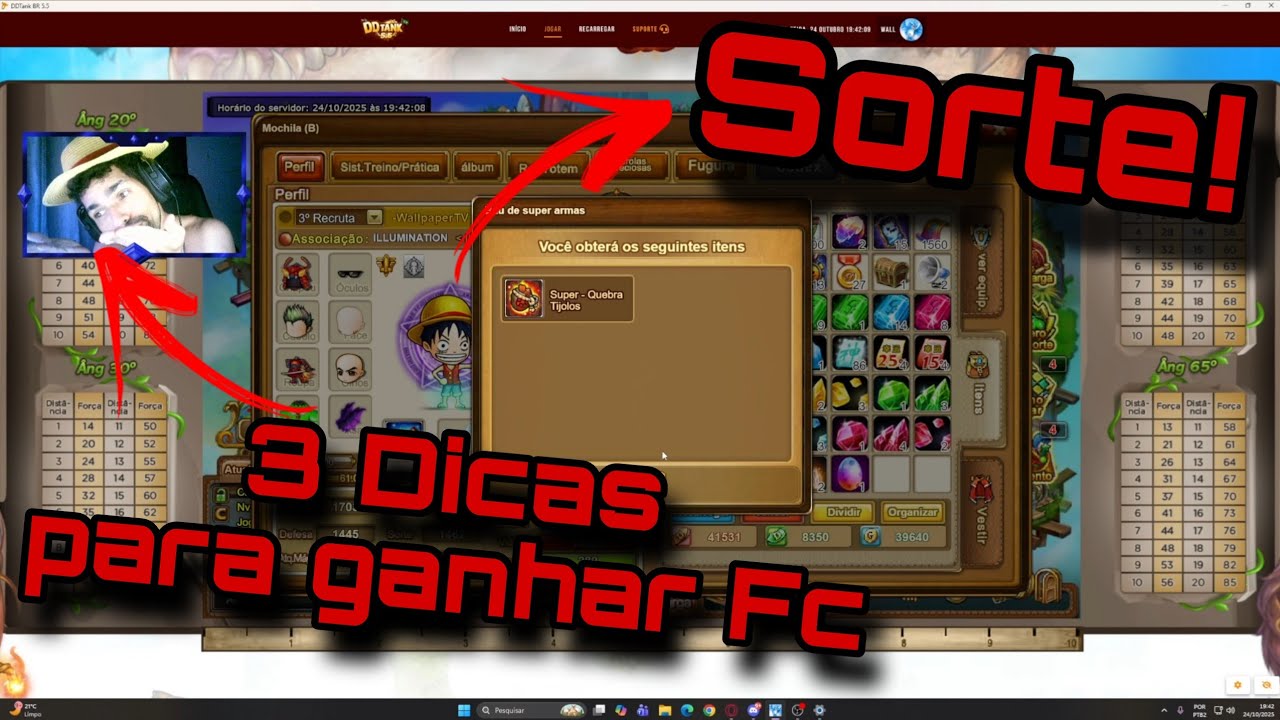 3 DICAS PARA GANHAR FC + RECARGA FULL DDTANK BRASIL 5.5