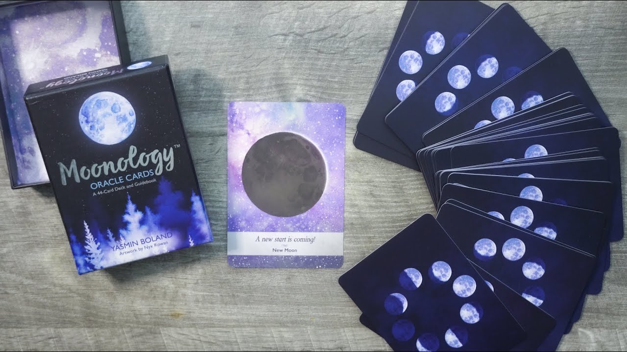 Moonology Oracle Card Unboxing || Tarot and Oracle Card Reviews