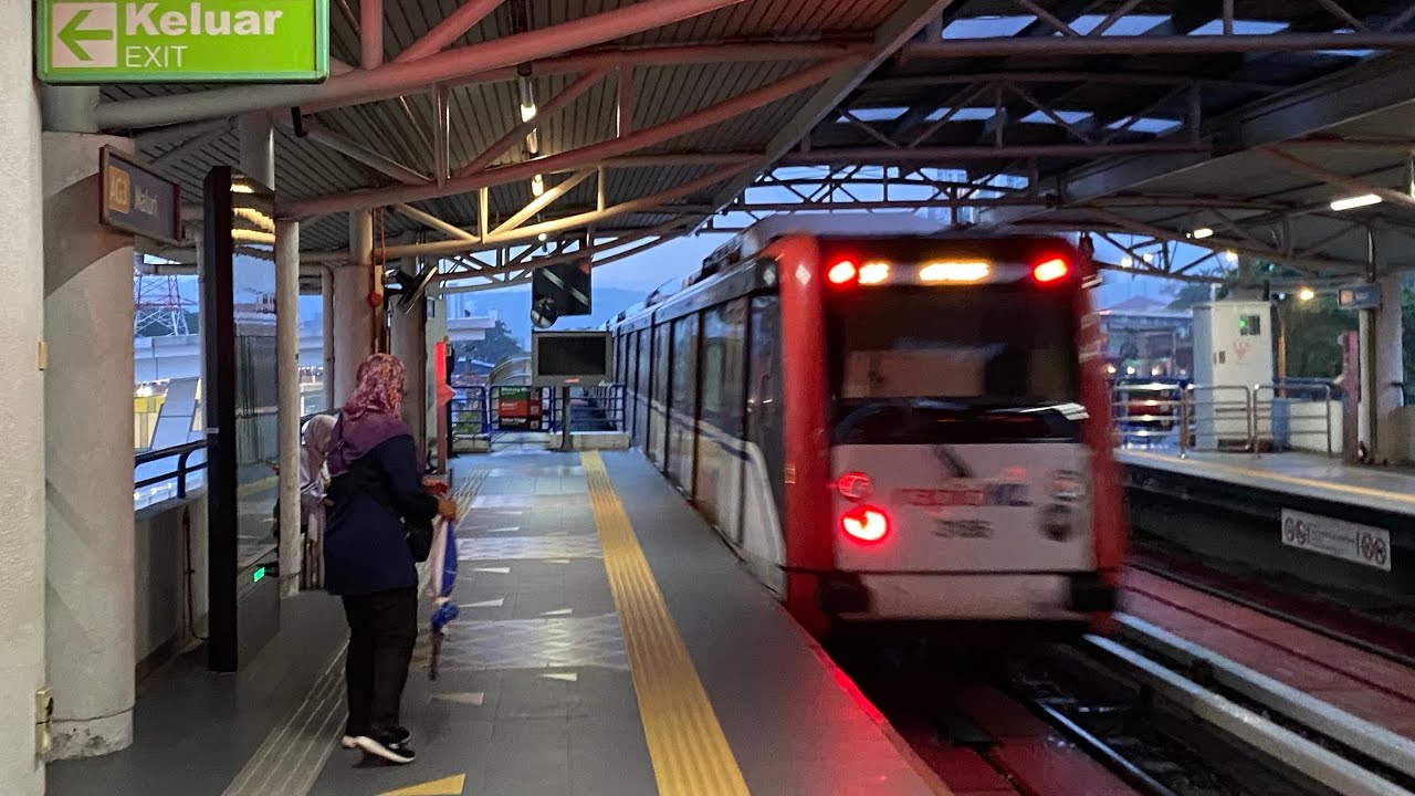 [archive, 318 returns] Journey on LRT Ampang Line from Chan Sow Lin to Maluri