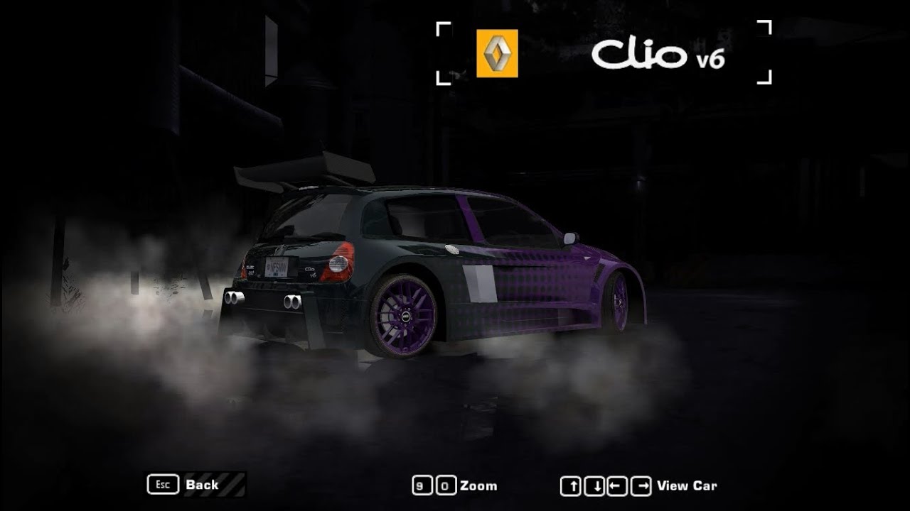 NFSMW 2005: Customization: Renault Clio V6 Challenge Series