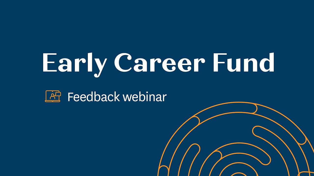Early Careers Fund webinar
