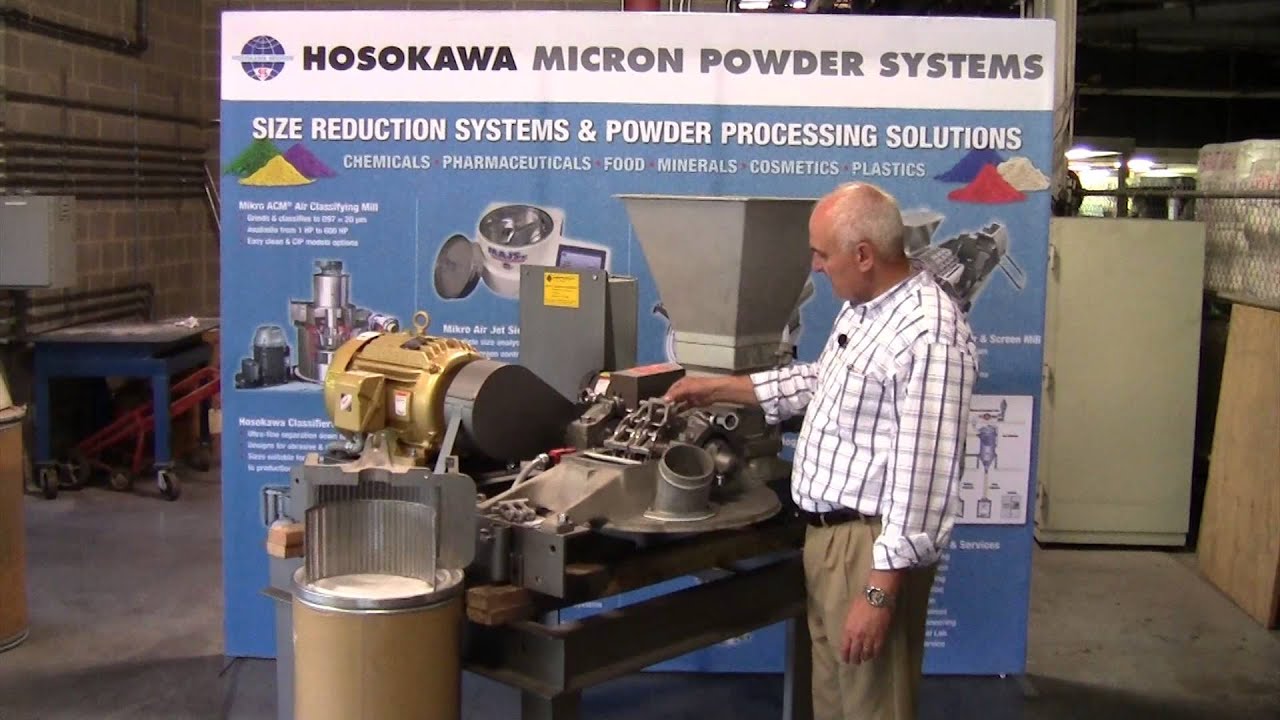 Mikro Pulverizer Hammer & Screen Mill Demonstration