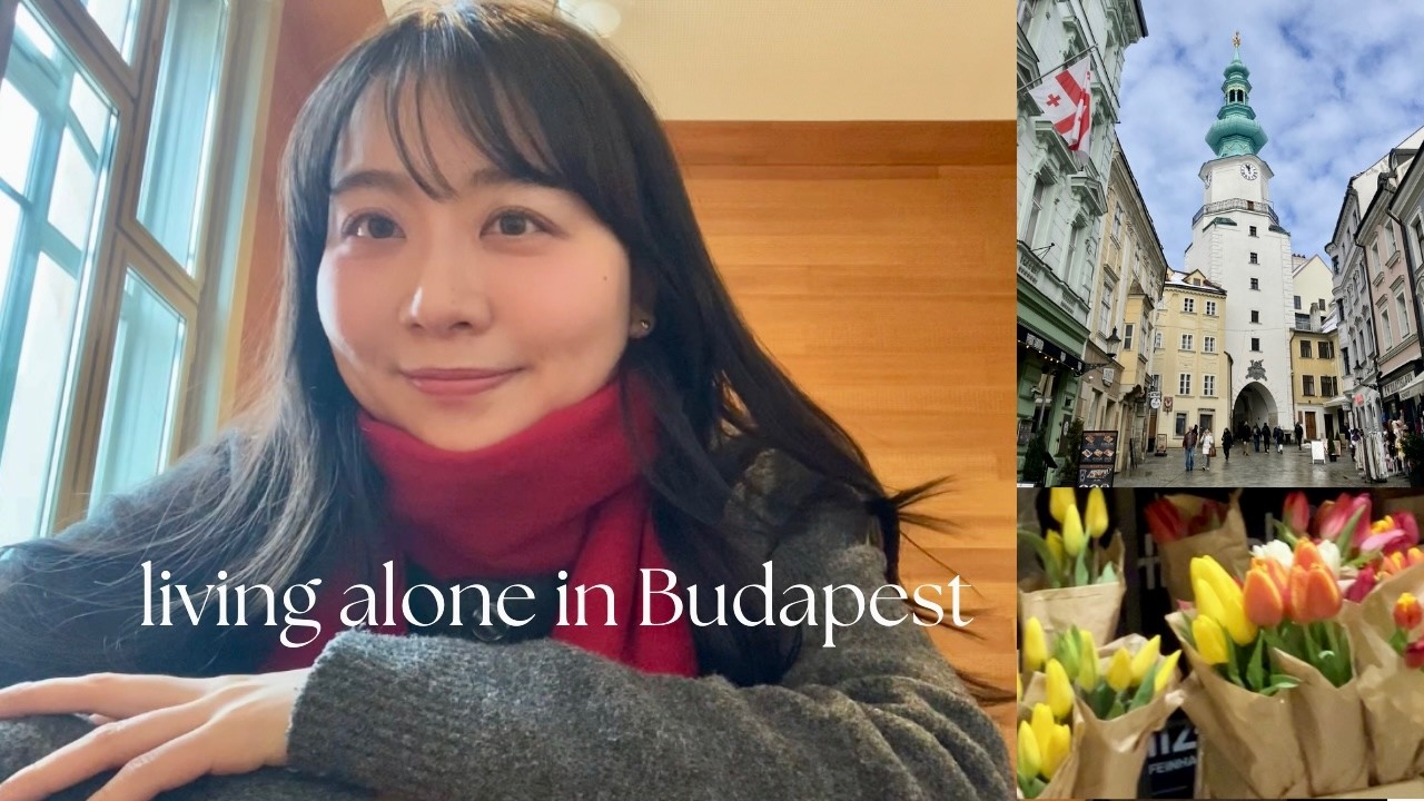 VLOG 🇭🇺 ハンガリー留学日記 | 日帰りスロバキア旅 | ブダペストのおいしいカフェとレストラン☕️💌 練習 | ヴィガドーでの演奏会 | スーパーでのお買い物