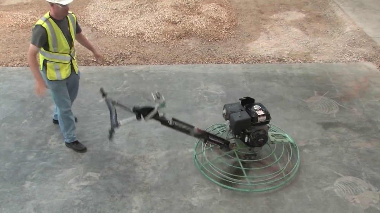 Wacker Neuson: Walk behind trowel safety advantage