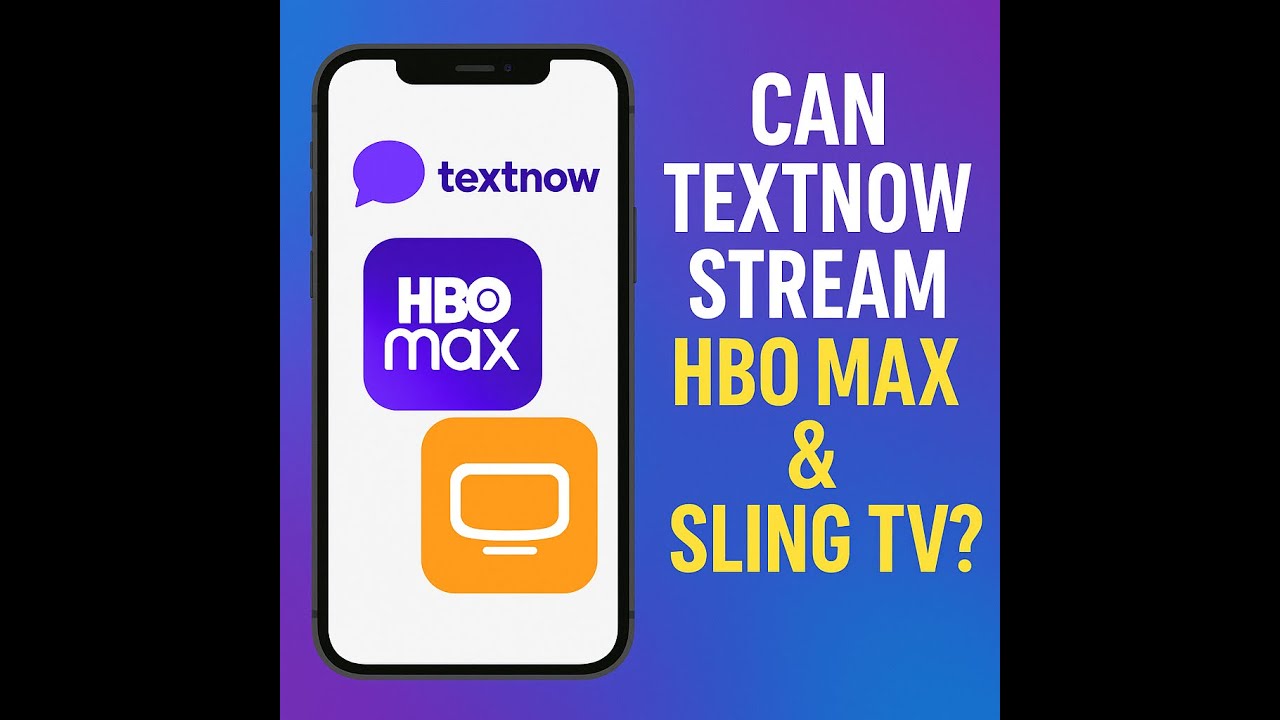 Смотрите контент через бесплатный интернет?! HBO Max и Sling TV работали с TextNow!