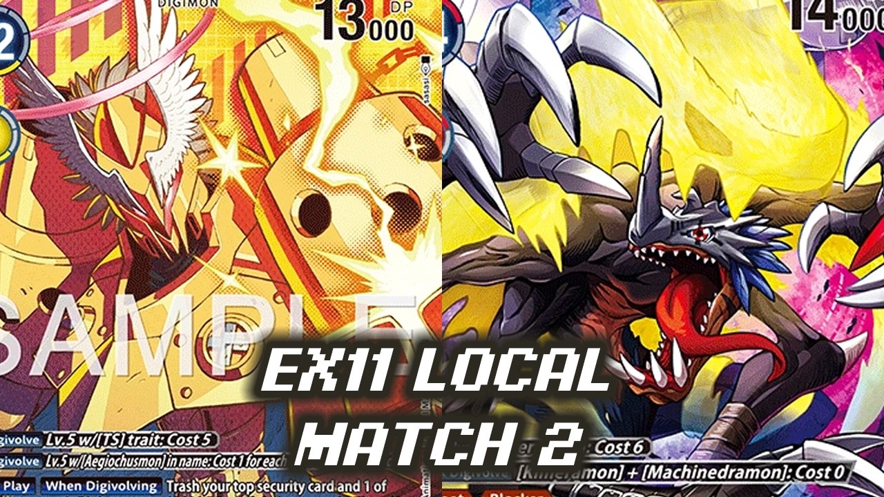 Jupitermon VS Millenniummon | EX11 Local Match 2 | Digimon TCG Osnabrick