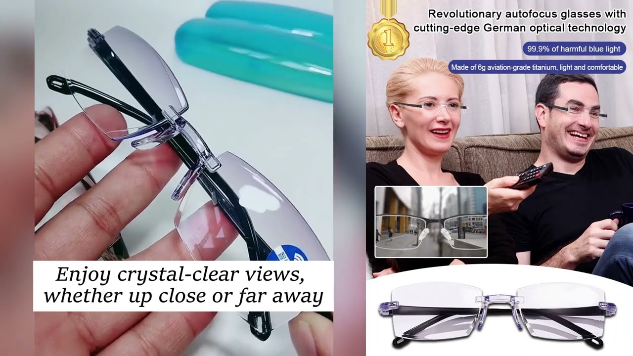 Get Perfect Vision Without an Eye Exam with These Auto-Focus Glasses
