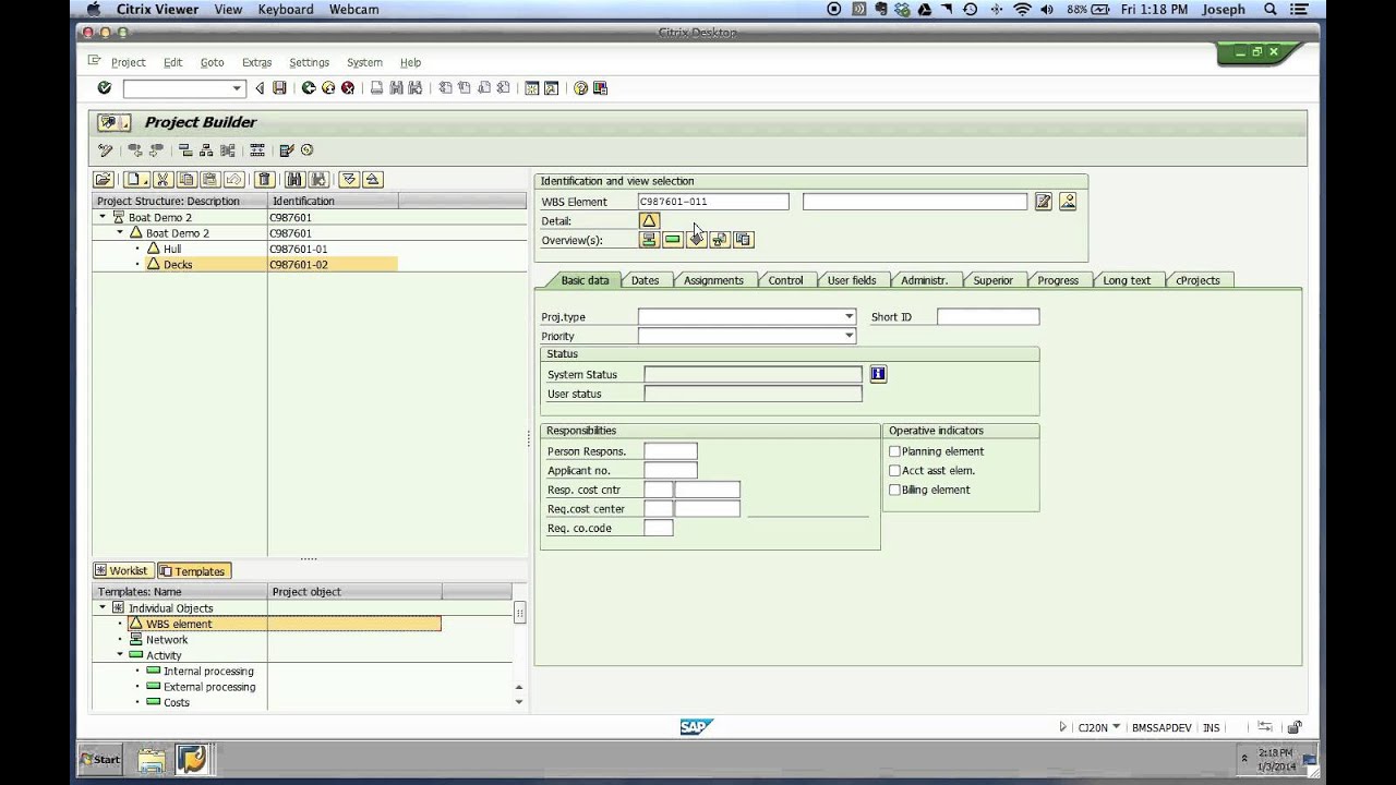 Create a Project With Network Activities from Scratch 1