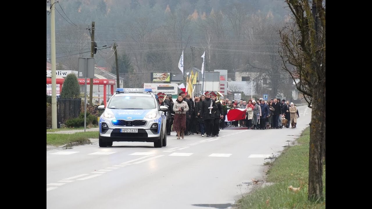 Uroczystości patriotyczne W Krasnobrodzie . 11.11.2025 r.