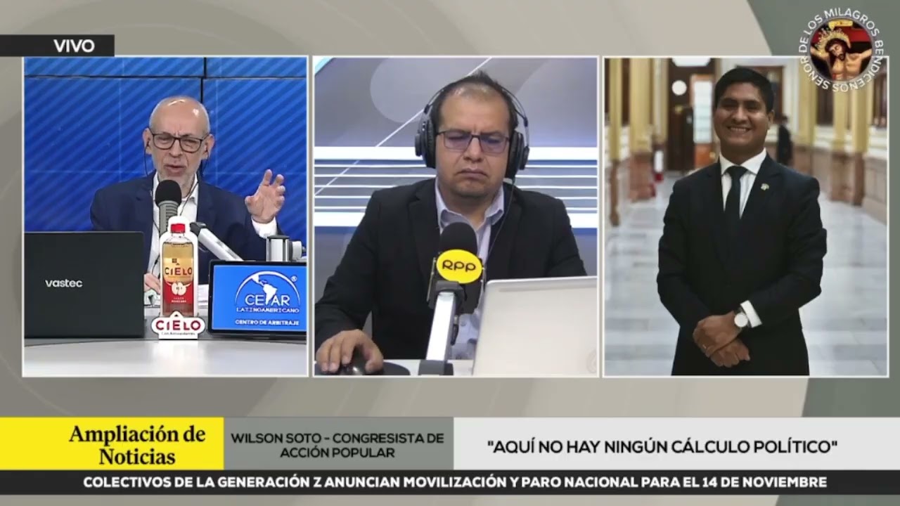 👉 Wilson Soto en RPP | REINFO, edad mínima para ser parlamentario y TUUA abusiva en debate nacional