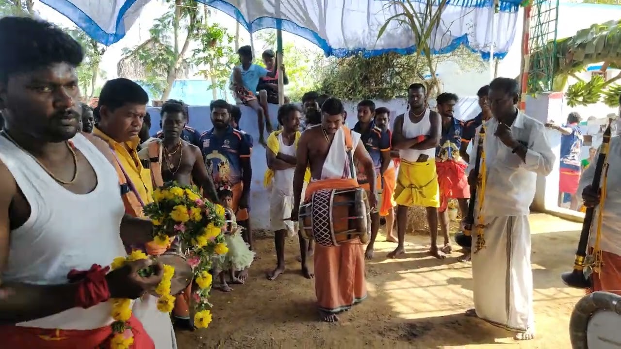 💥💥Chinnakaruppan nayandi melam 2025 sri alagappasamy ariyanatchiyar amma temple p.thiruvenkidapuram