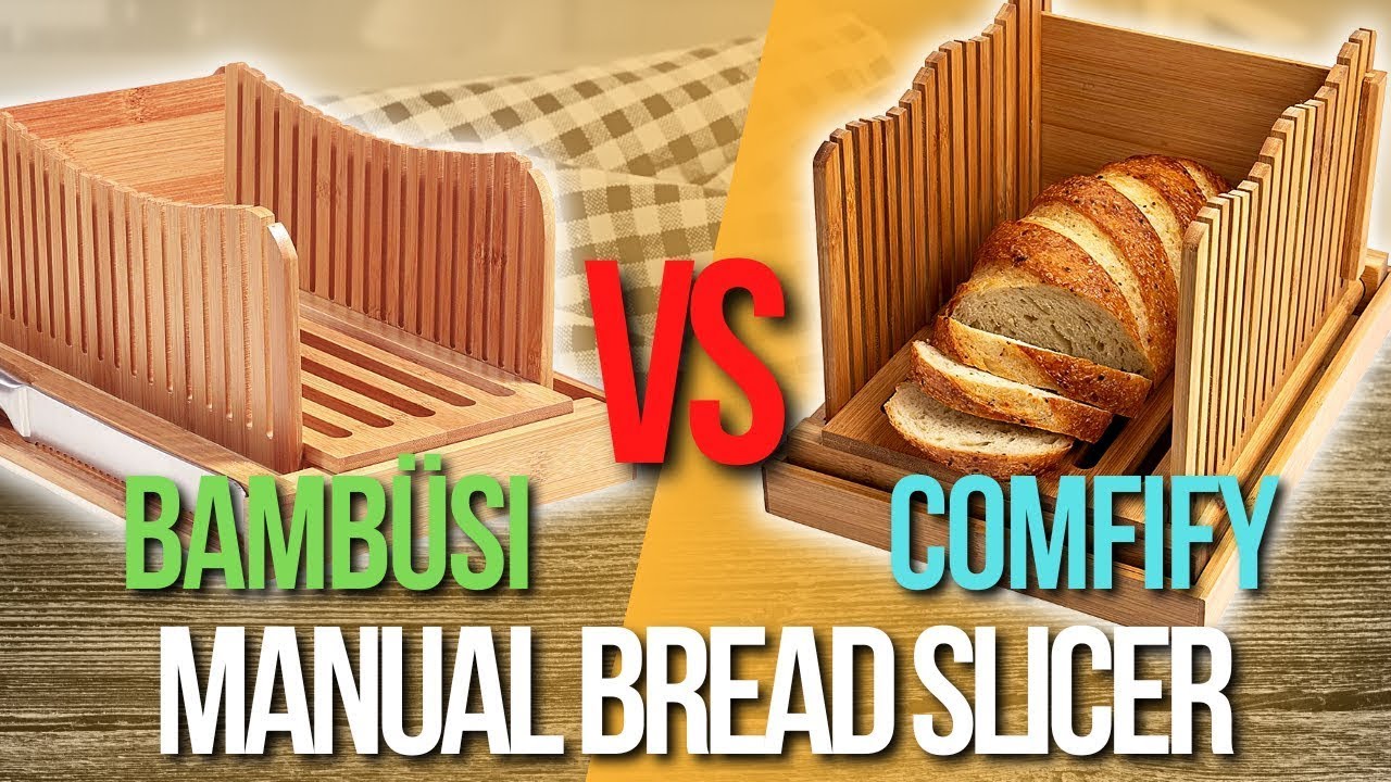 ✅Comfify Manual Bread Slicer vs Bambüsi Manual Bread Slicer - Which Slicer is the best?