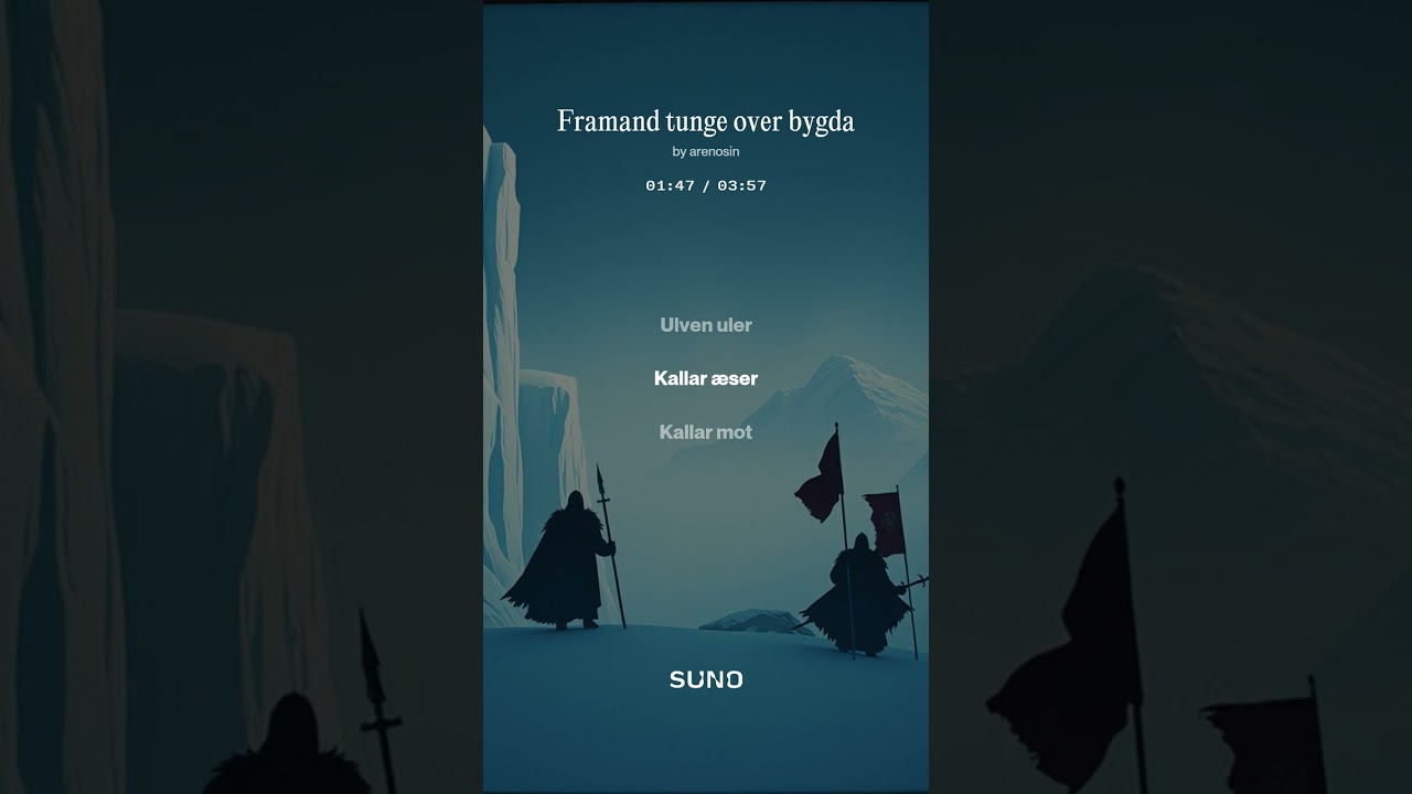 Framand tunge over bygda — Foreign Tongue Over the Village | Epic Viking Metal