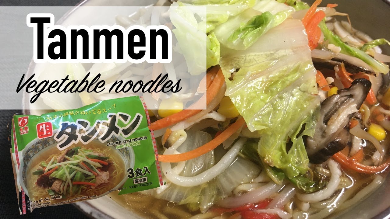 Tanmen (タンメン) Ramen with Veggies ｜Easy but Taste like a restaurant!