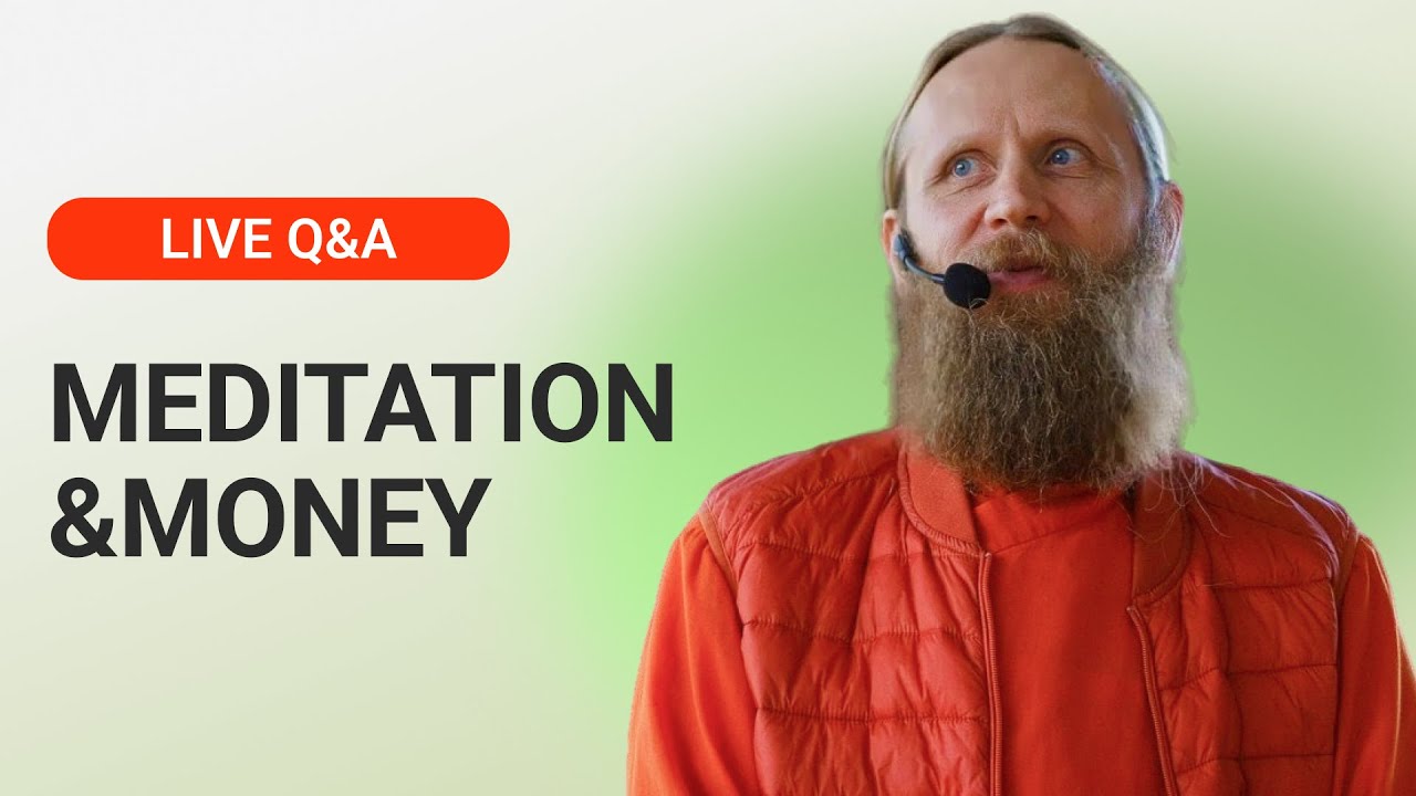 Meditation&Money: Monk&rsquo;s Story of When Less Became More &mdash; Live + Q&A