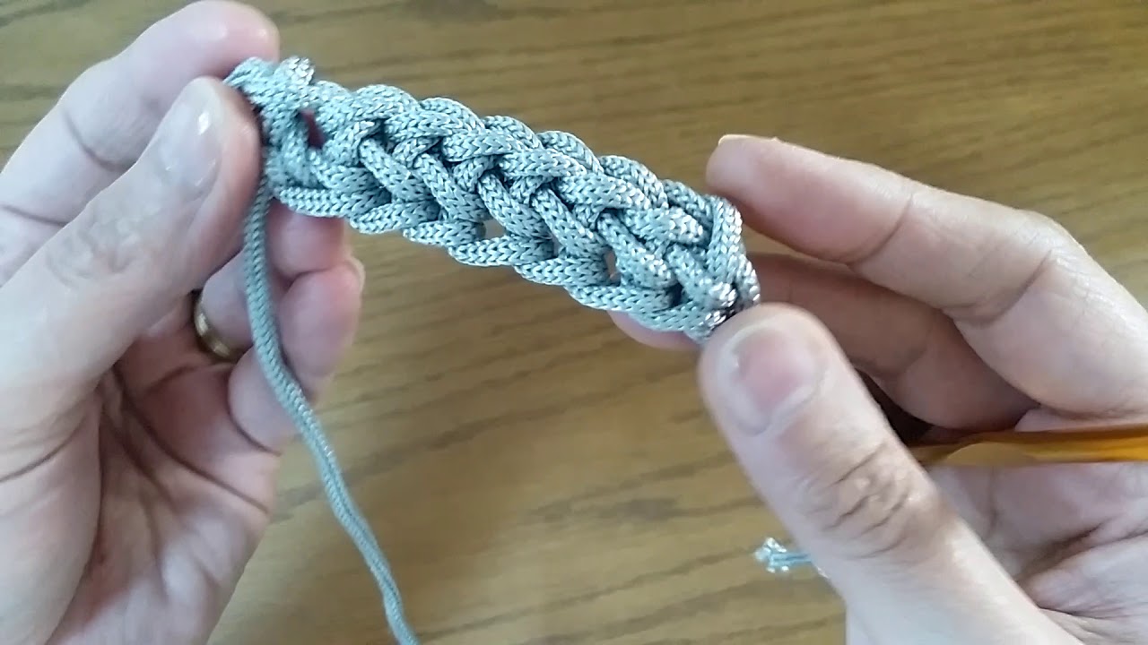 غرزه الحشو/النصف عامود/العامود بطريقه الفاونديشن _ Foundation Crochet Stitches