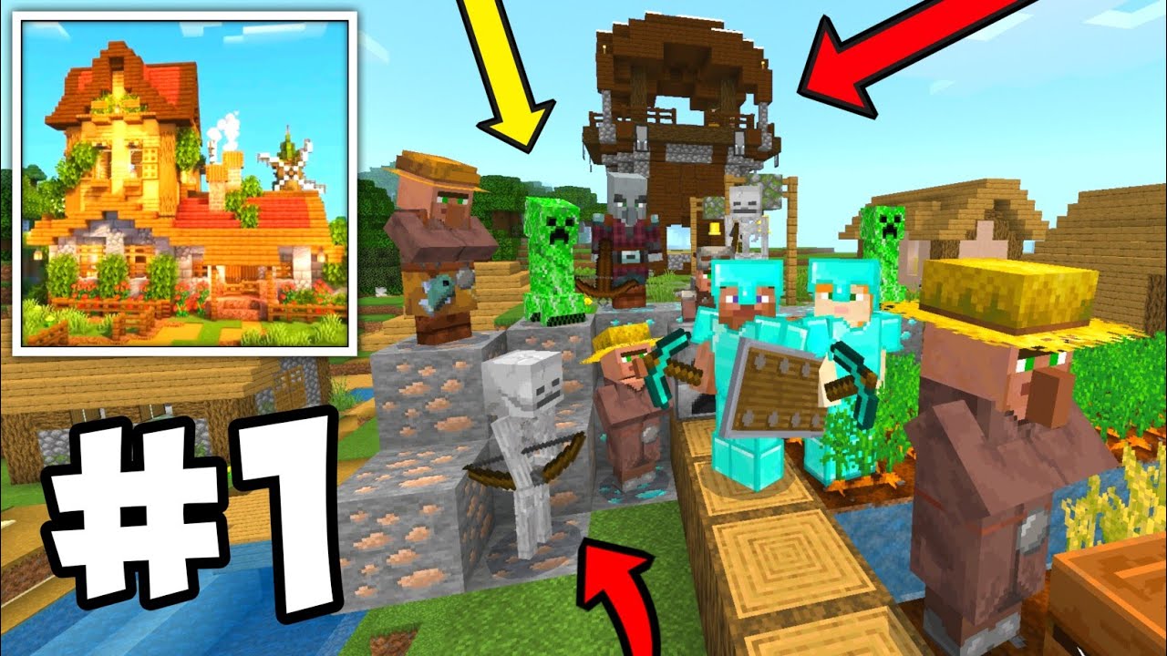 Craft Building New Multiplayer Survival Walkthrough Part 1 | City Loki Multiplayer Survival Gameplay