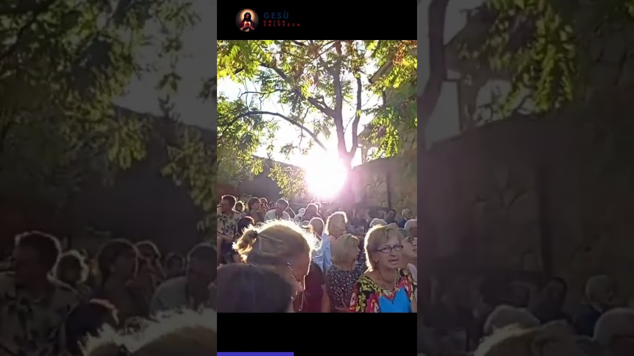 Il miracolo del sole pulsante a medjugorje  #miracolo #medjugorje