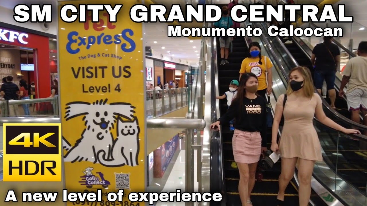 Walk at SM GRAND CENTRAL STATION - MONUMENTO CALOOCAN | Former Ever Gotesco Mall