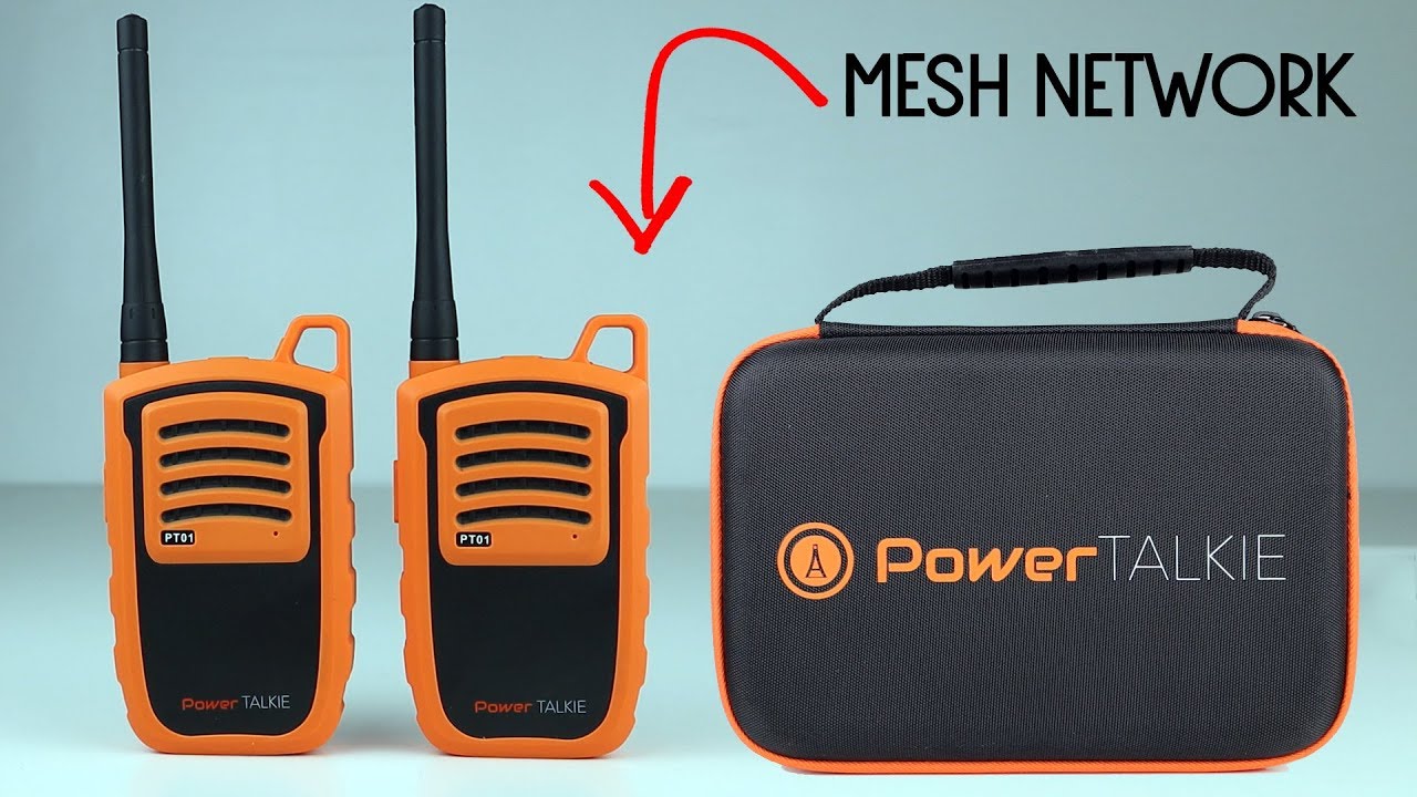 PowerTalkie Mesh Network - Maintain Smartphone Communication Off Grid!