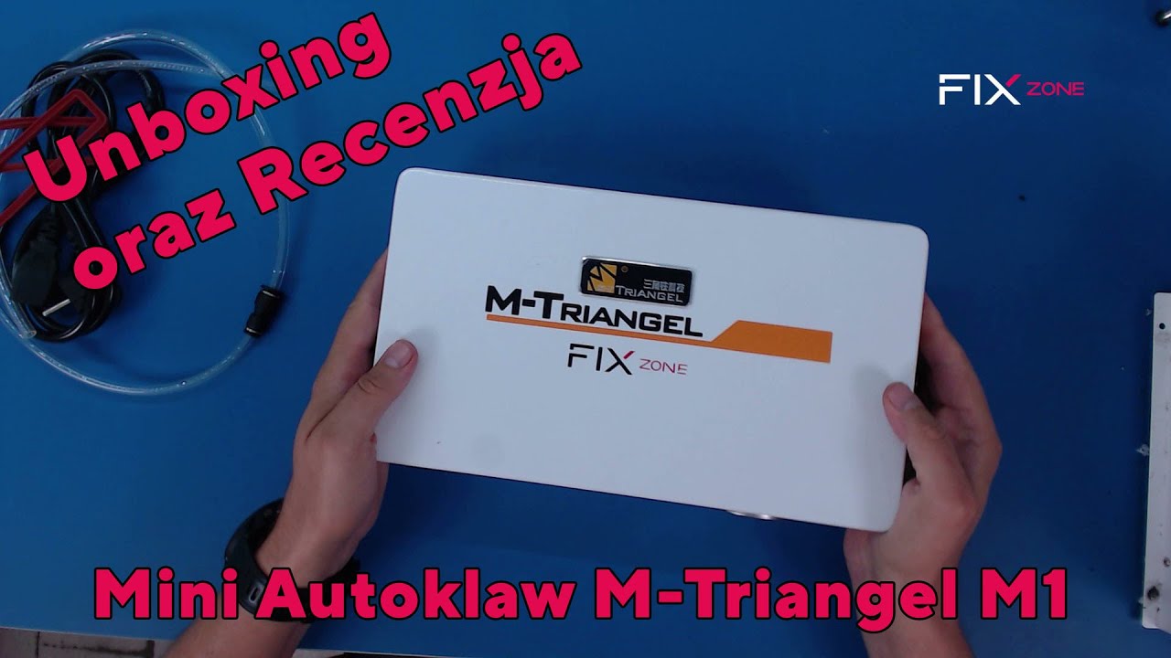 Mini Autoklaw M Triangel M1 unboxing oraz recenzja