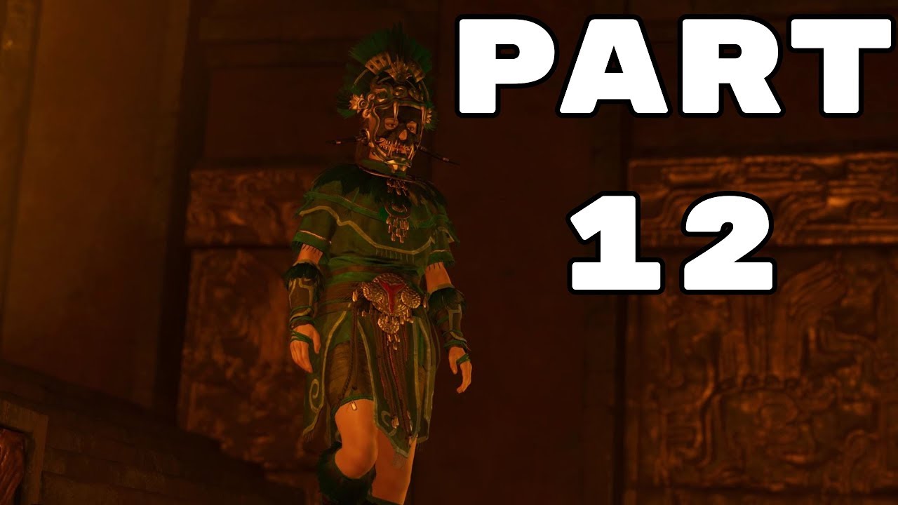 SHADOW OF THE TOMB RAIDER Walkthrough Gameplay Part 12 - Sacred Ground (PC 2K Ultra)