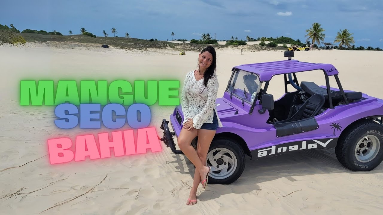 Muitas dunas | Saí de ARACAJU e fui parar em MANGUE SECO na BAHIA | Passeio completo com preços