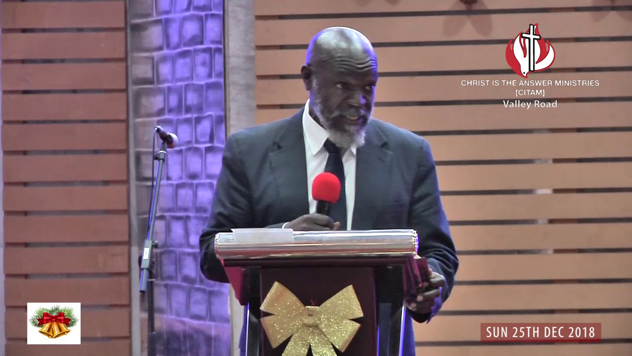 CHRISTMAS SERMON - BISHOP EMERITUS BONIFACE ADOYO