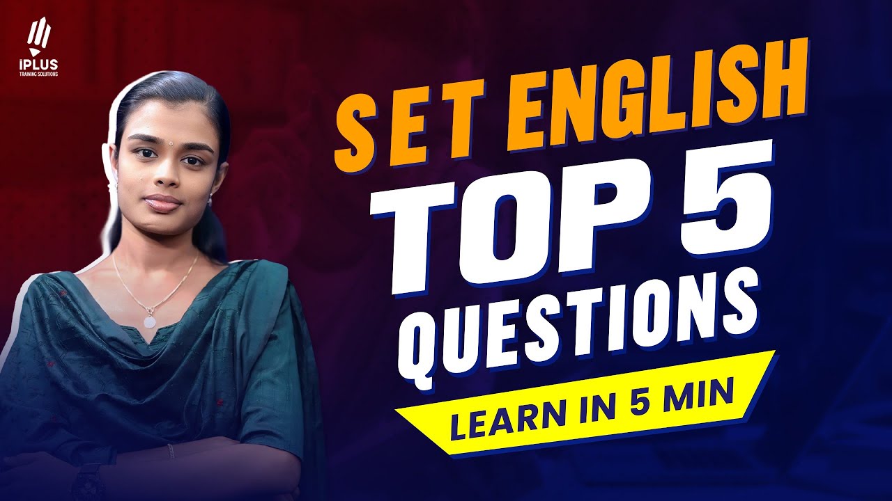 SET English | Top 5 Questions മനസിലാക്കി വെക്കാം | 