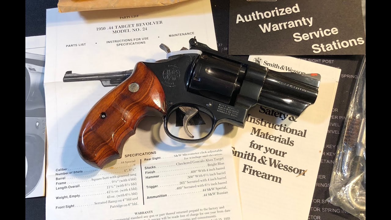 The S&W Model 24-3 Lew Horton Combat Special