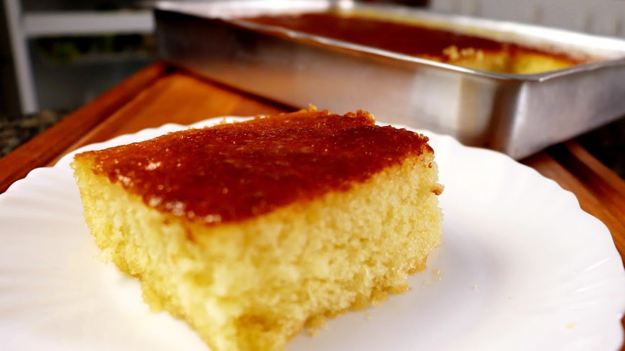 BOLO DE LARANJA FOFINHO, MOLHADINHO E FÁCIL PRA FAZER!