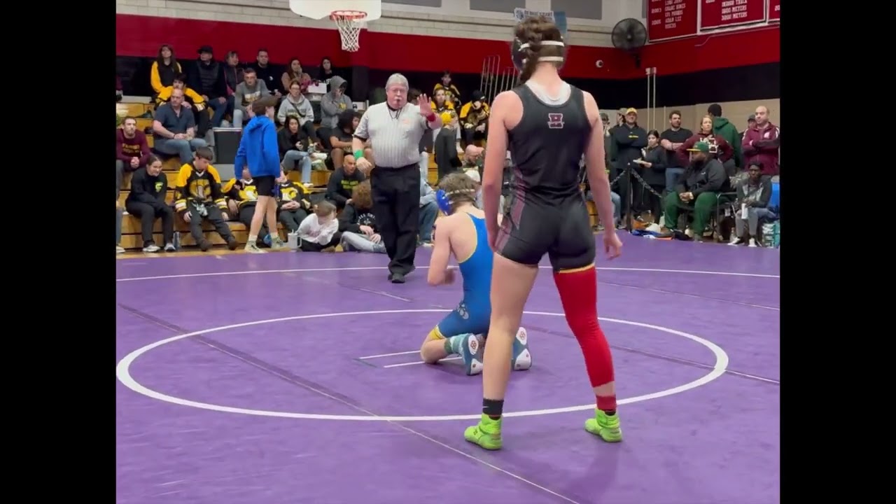 Girl Wrestles High School Boy- Madison Birth Wrestling