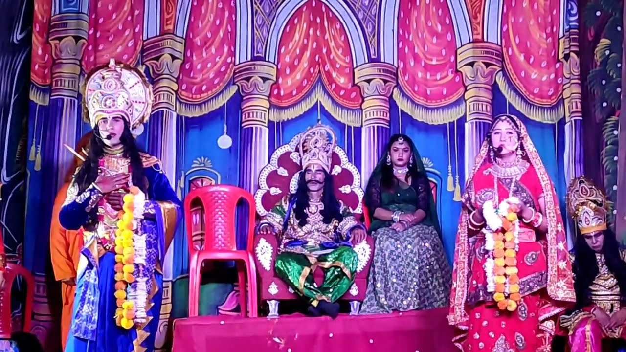 Thapla Ramleela 2022: सीता जी🙏 द्वारा सुंदर अभिनय- चुन चुन लायी मै हार हजारी, नाथ कहो मोहे प्राण