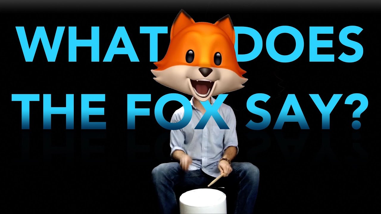 What does the Fox Say | bucketdrumming.net