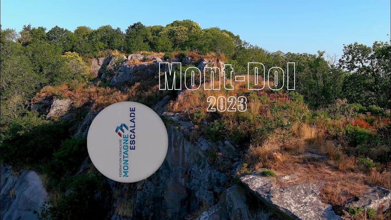 Rassemblement escalade 2023 Mont Dol 35