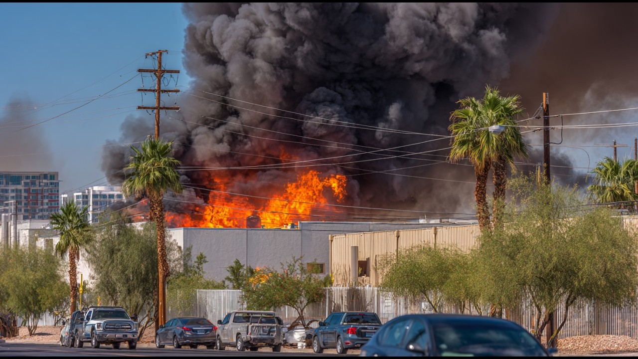 Ужасающий момент! Крупнейший склад оружия был разбомблен американскими истребителями F-35.