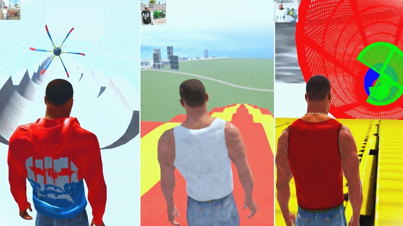 MEGA RAMP CHALLENGE IN INDIAN GTA GAMES 🤯💥