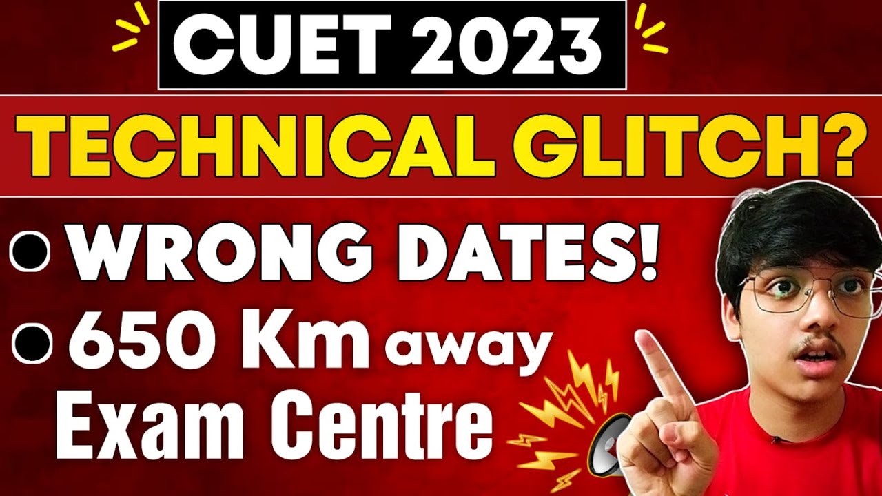 Big Technical Issue in CUET Slip?🤯 I Too Far Centres allotted!😢 I #cuet2023