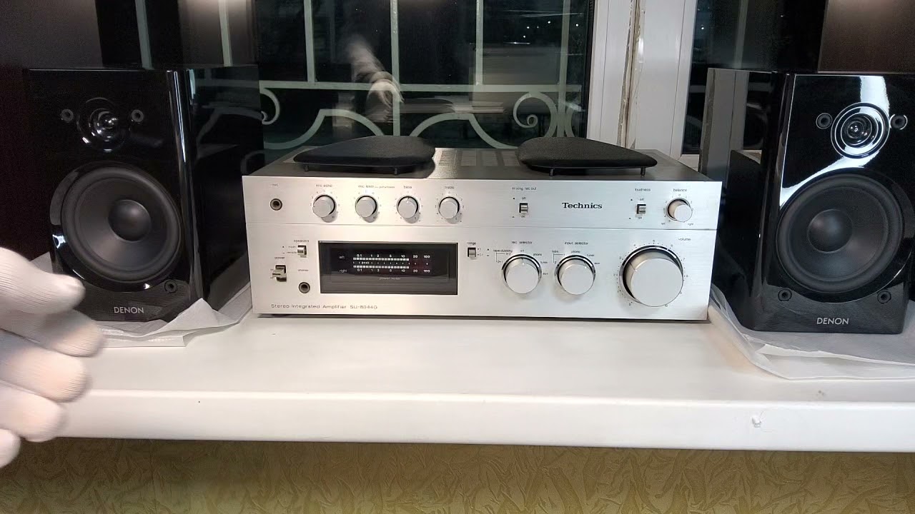 Technics su-8044G и Denon SC-N8 демонстрация.