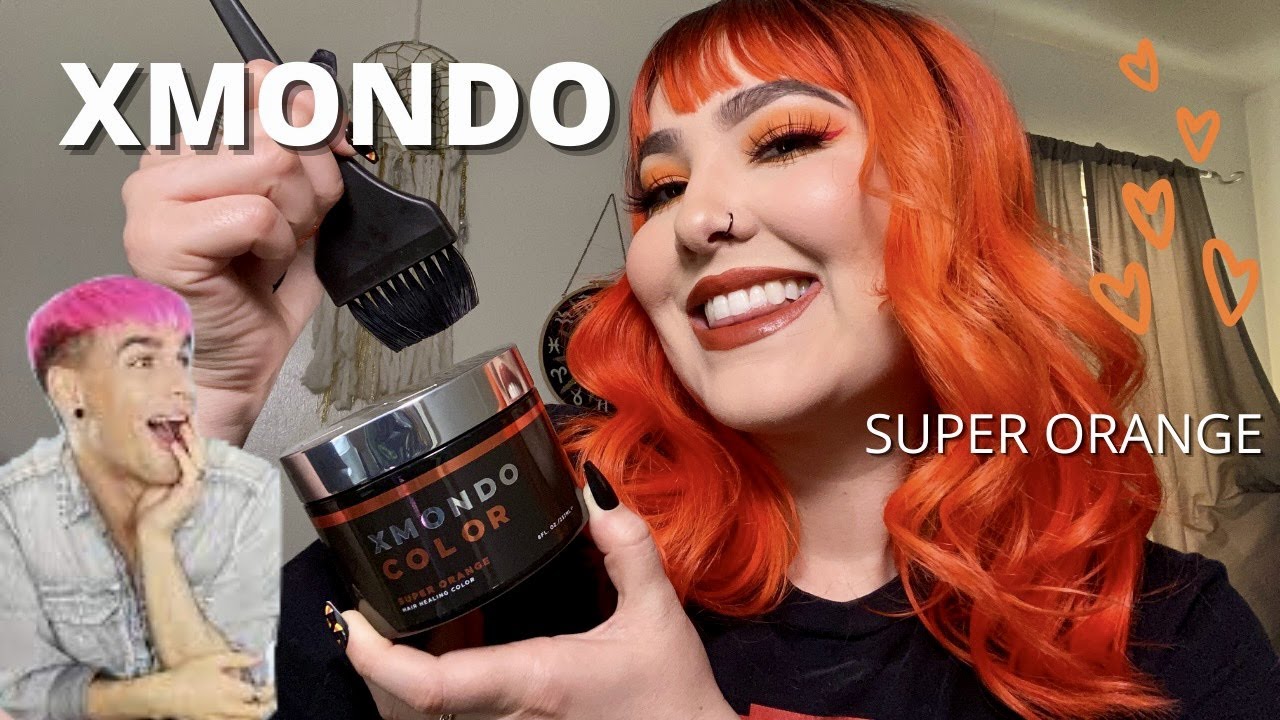 DYING MY HAIR USING XMONDO COLOR / XMONDO SUPER ORANGE