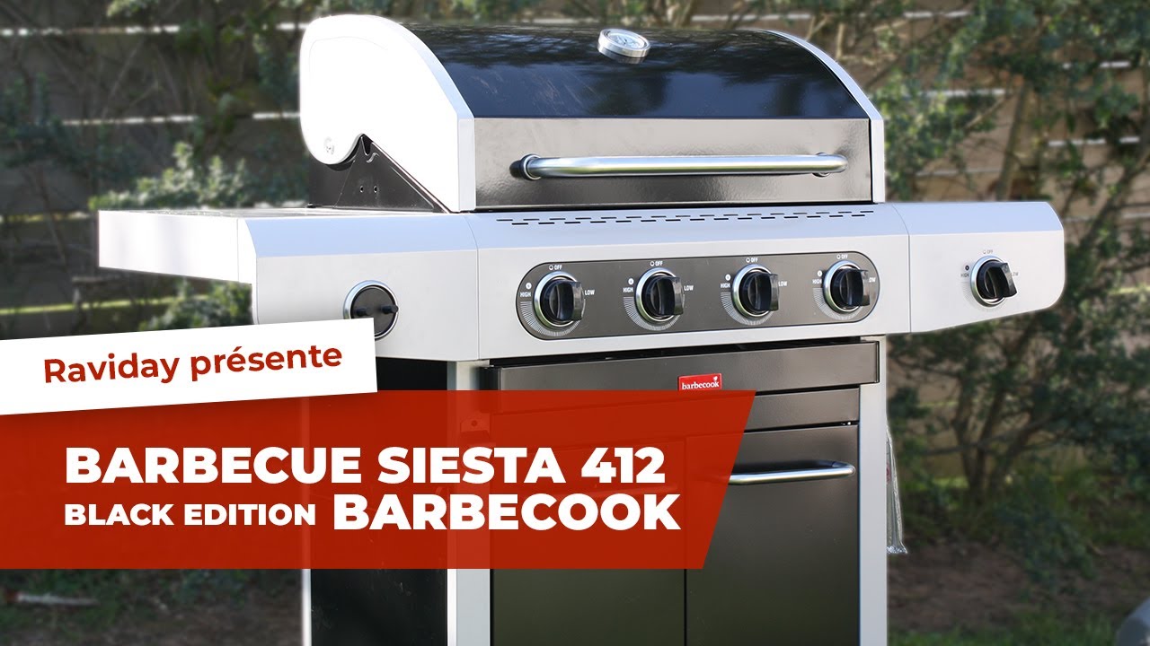 Barbecue à Gaz Barbecook Siesta 412 présenté par Raviday