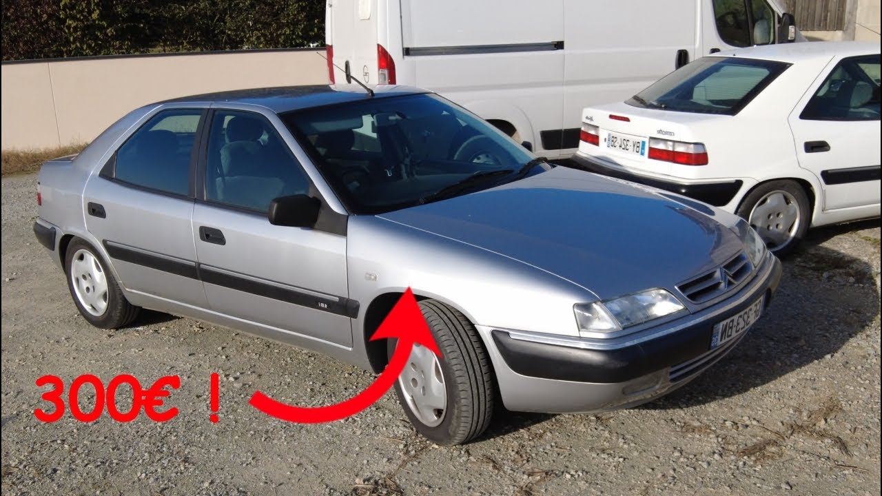 Ma Citroën Xantia achetée à 300€ !