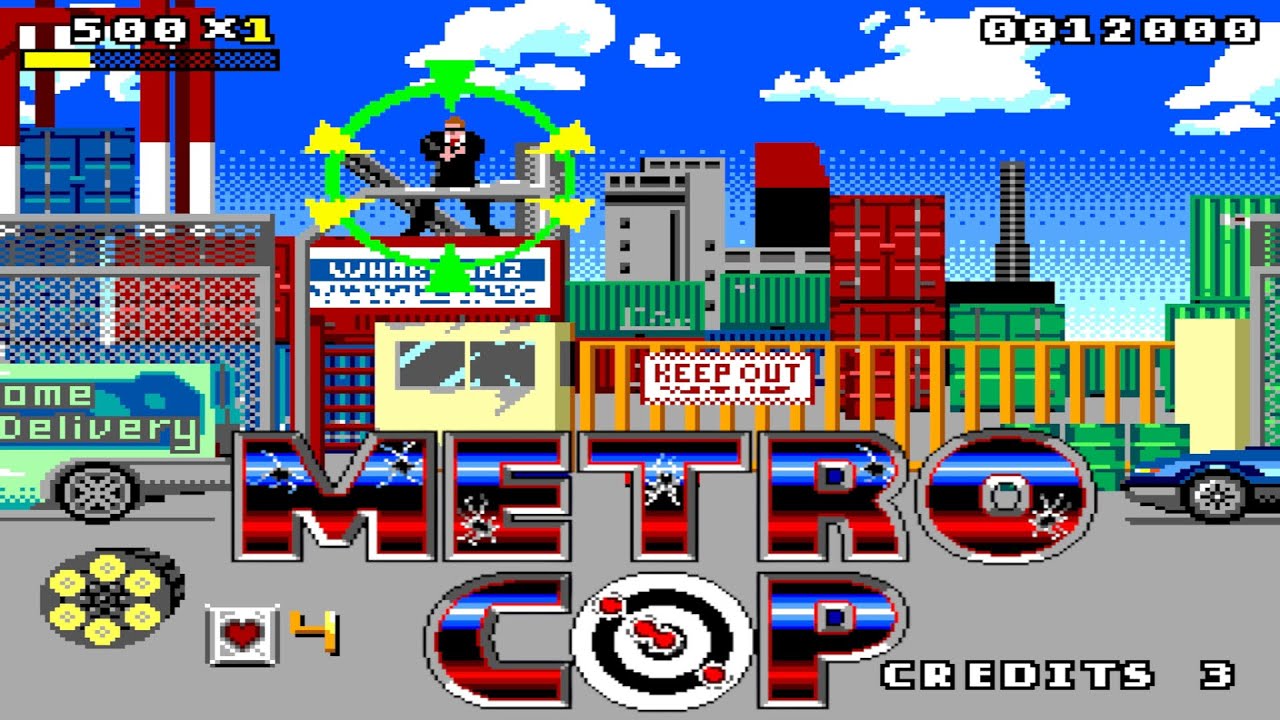 Metro Cop (Virtua Cop Demake) | PC Lightgun Longplay