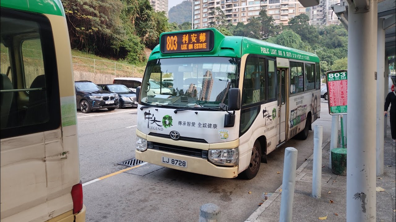 新界專線小巴803 LJ8728 顯徑(顯田村)-利安