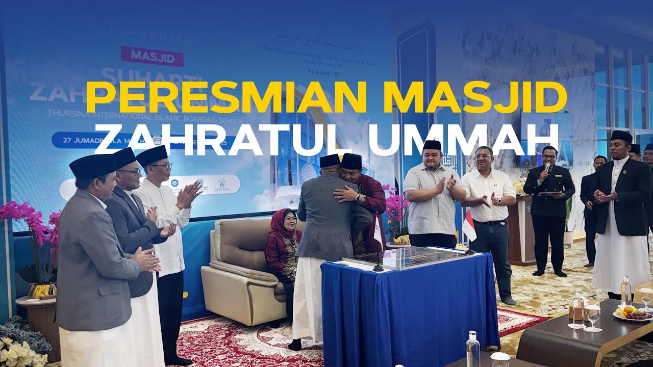 A Place to Grow in Faith: The Inauguration of Zahratul Ummah Mosque