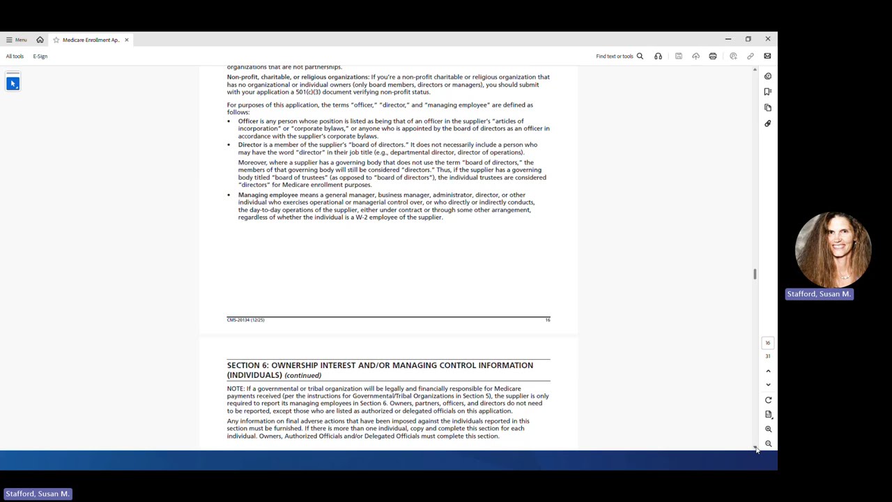 Complete the Medicare Diabetes Prevention Program CMS 20134 Paper Application Version 12/25