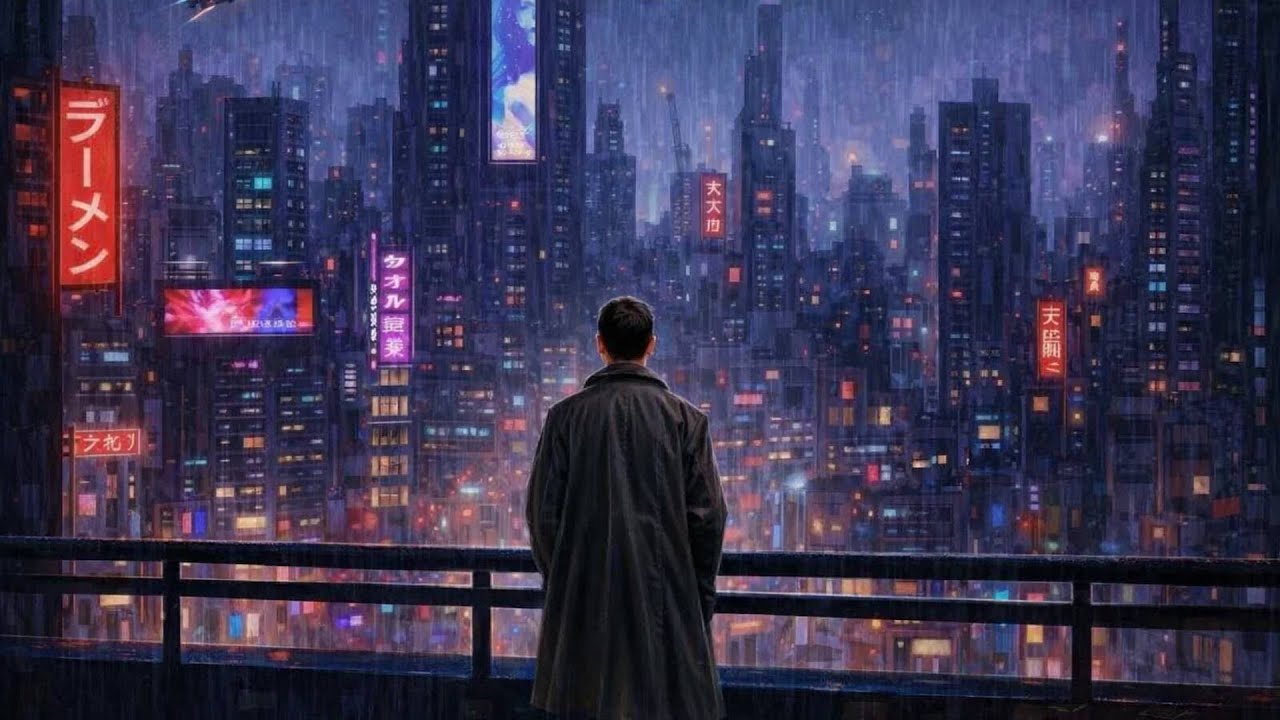The Story of the Last Blade Runner – Full Album | Cyberpunk Ambient Synthwave