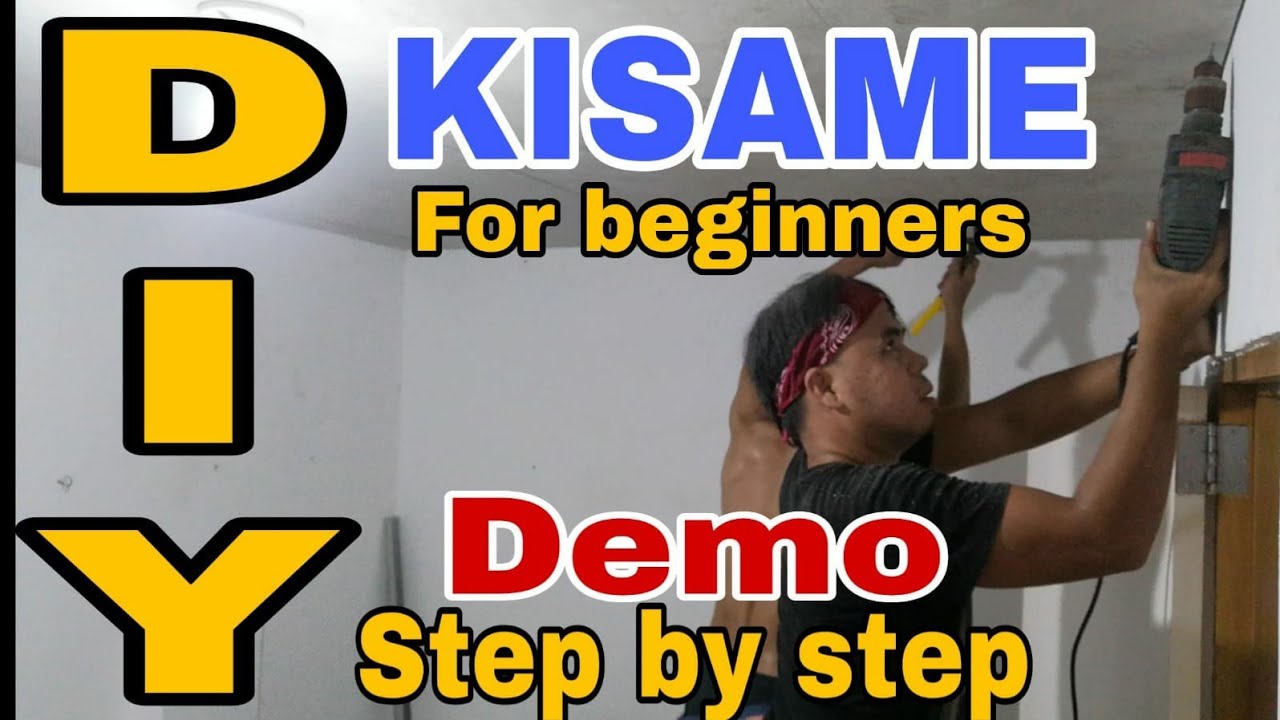 How to Install Metal Frame Ceiling|DIY Kisame|Paano Magkabit ng Kisame|