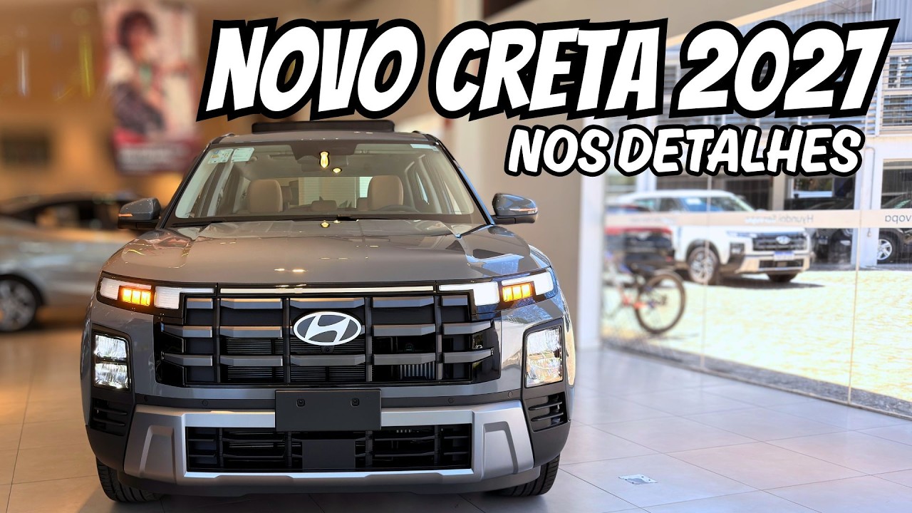 NOVO HYUNDAI CRETA 2027 nos DETALHES: Tem nova cor e MAIS